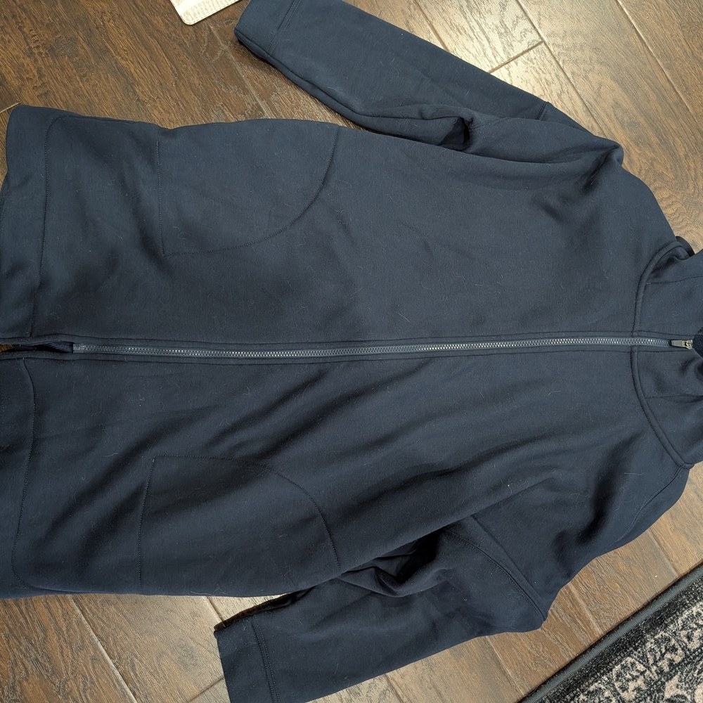 Mono B Navy Teddy Jacket